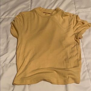 Me to We short sleeve mock neck